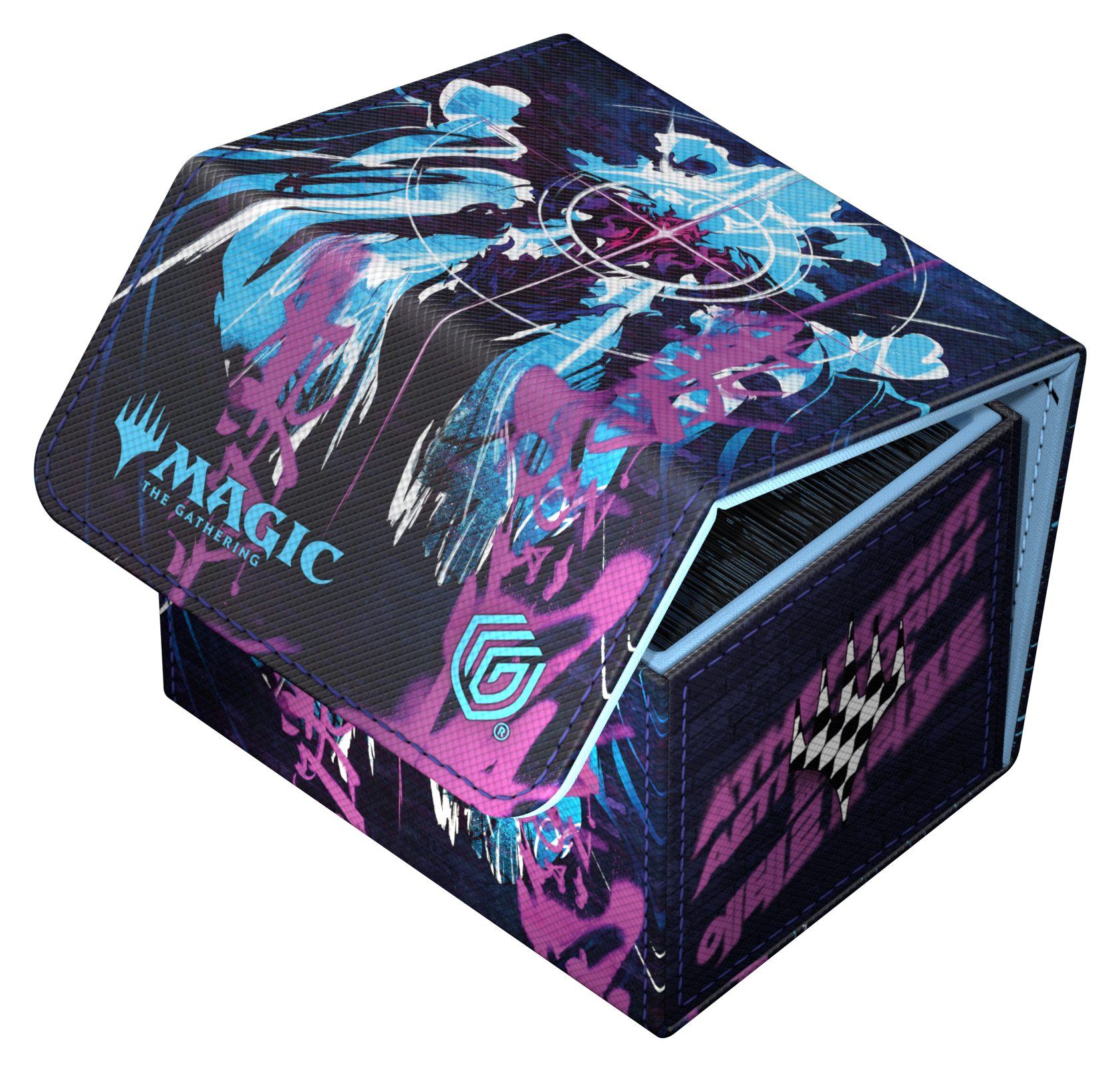 Ultimate Guard Deck Case Sidewinder 100+ Xenoskin MTG Aetherdrift: Oildeep Gearhulk