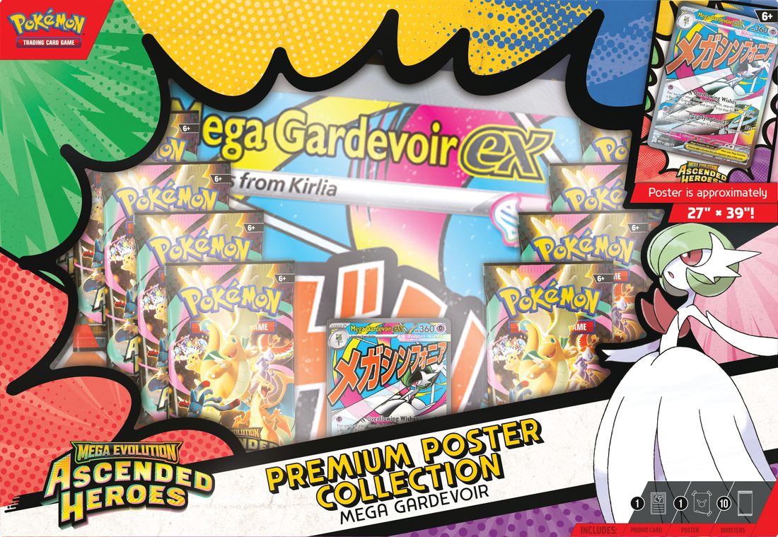 Pokemon TCG: Ascended Heroes Premium Poster Collection