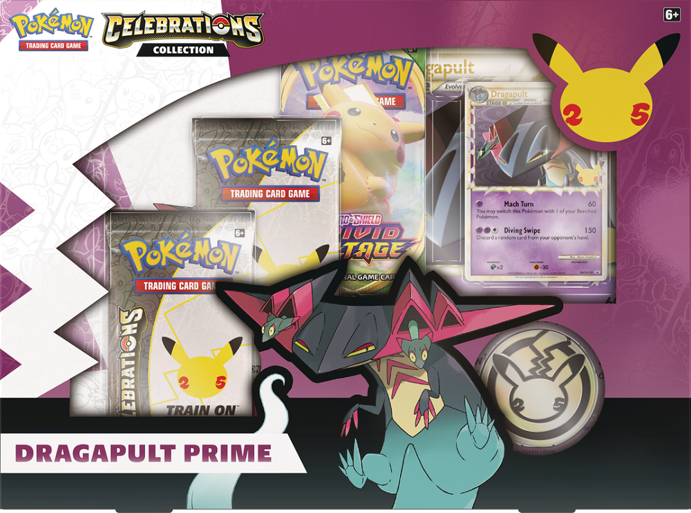 Pokemon TCG: Celebrations Collections Dragapult Prime