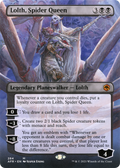 Lolth, Spider Queen (Borderless) (AFR-284) - Adventures in the Forgotten Realms Foil