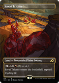 Savai Triome (Showcase) (IKO-312) - Ikoria: Lair of Behemoths: (Showcase) (Borderless)
