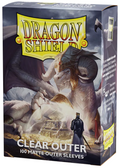 Dragon Shield Matte Outer Sleeves: Clear
