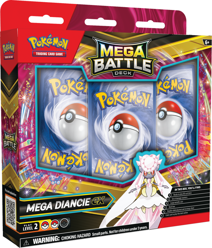 Pokemon TCG: Mega Battle Decks Gengar ex/ Diancie ex