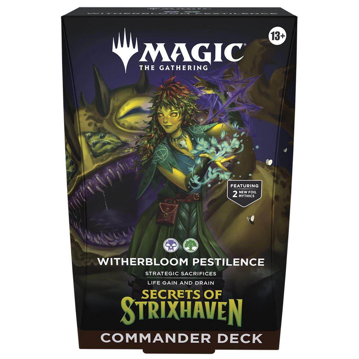 Magic The Gathering: Secrets of Strixhaven Commander Deck Case