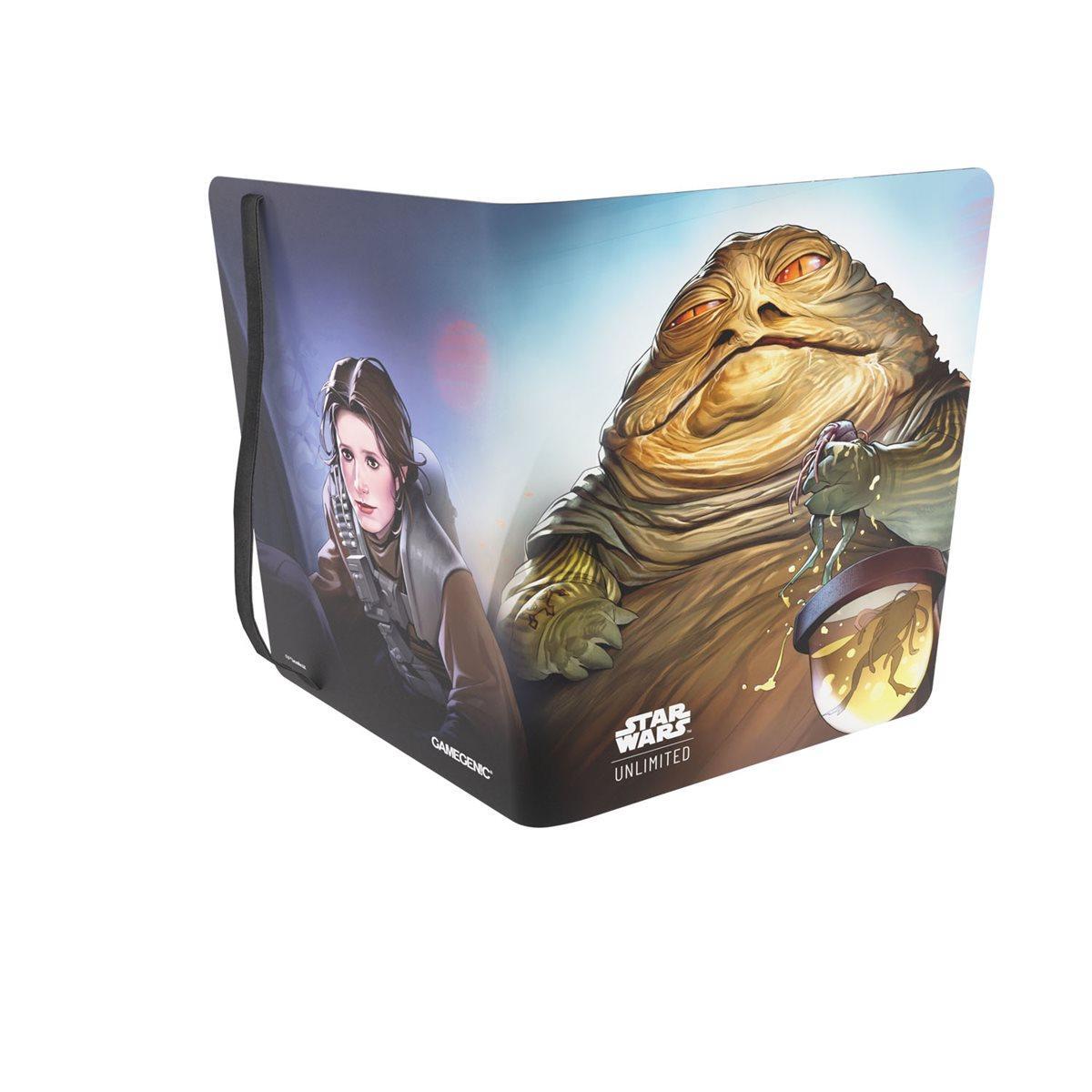 Star Wars Unlimited 18 Pocket Binder: Leia Organa/Jabba the Hut