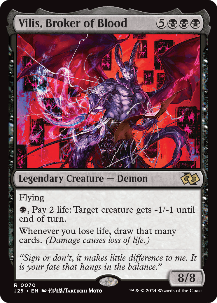 Vilis, Broker of Blood (Anime) (J25-070) - Foundations Jumpstart