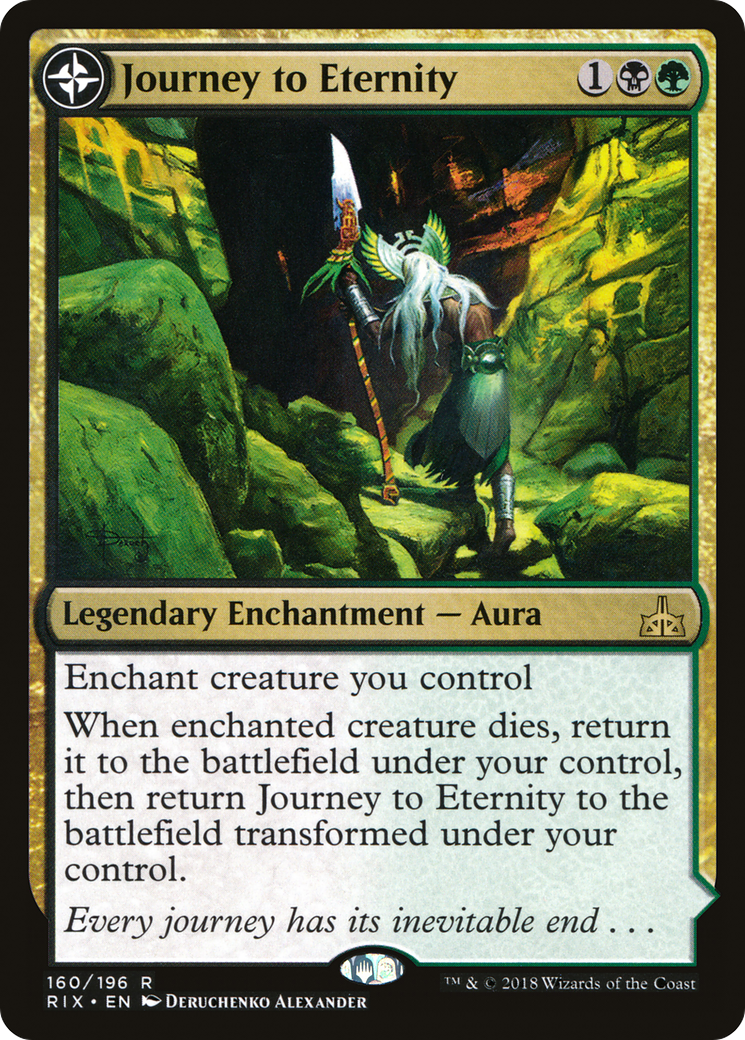 Journey to Eternity (RIX-160) - Rivals of Ixalan: (compasslanddfc)