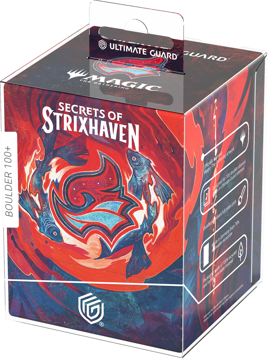 Ultimate Guard: Deck Case Boulder 100+ MTG Secrets Of Strixhaven Prismari