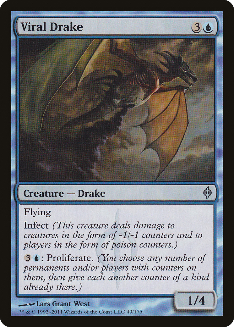 Viral Drake (NPH-049) - New Phyrexia Foil