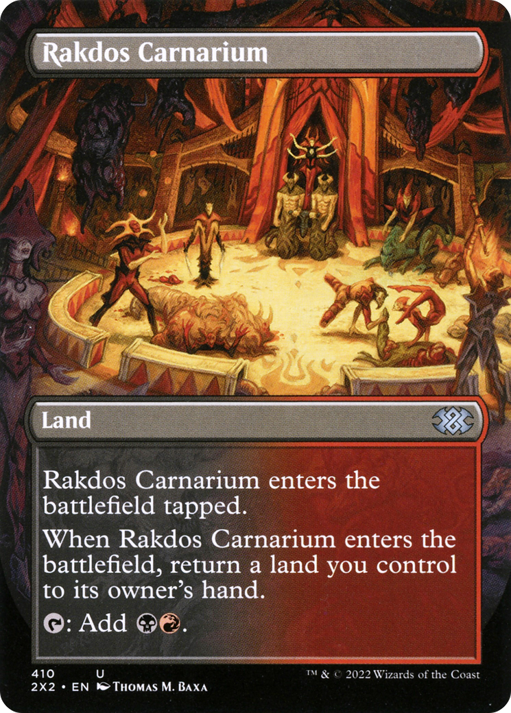 Rakdos Carnarium (Borderless) (2X2-410) - Double Masters 2022