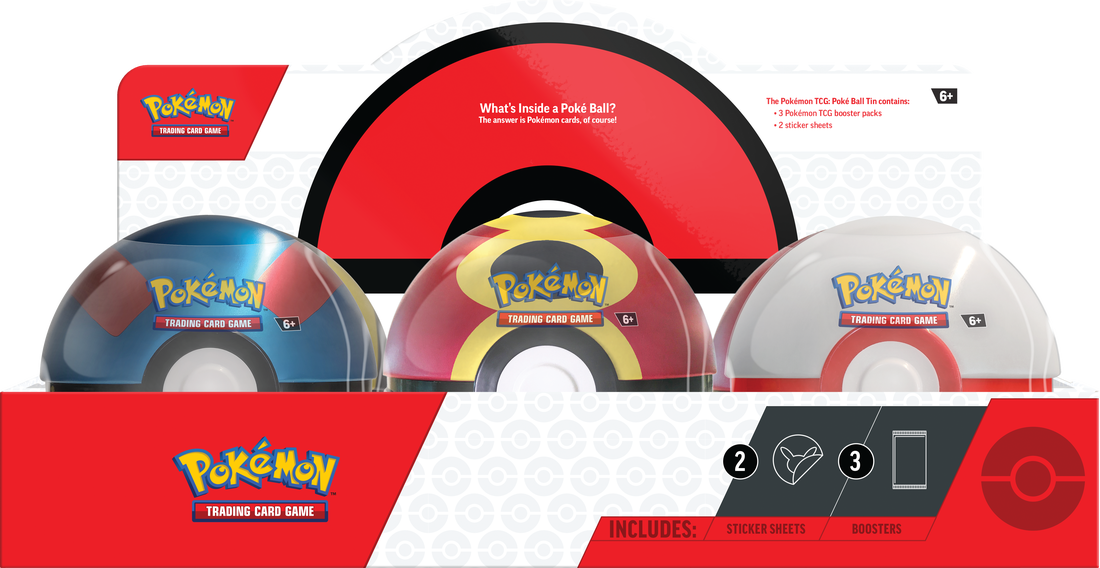 Pokemon TCG: Poke Ball Tin 2024