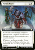 Norn's Decree (Extended Art) (ONC-047) - Phyrexia: All Will Be One Commander: (Extended Art)