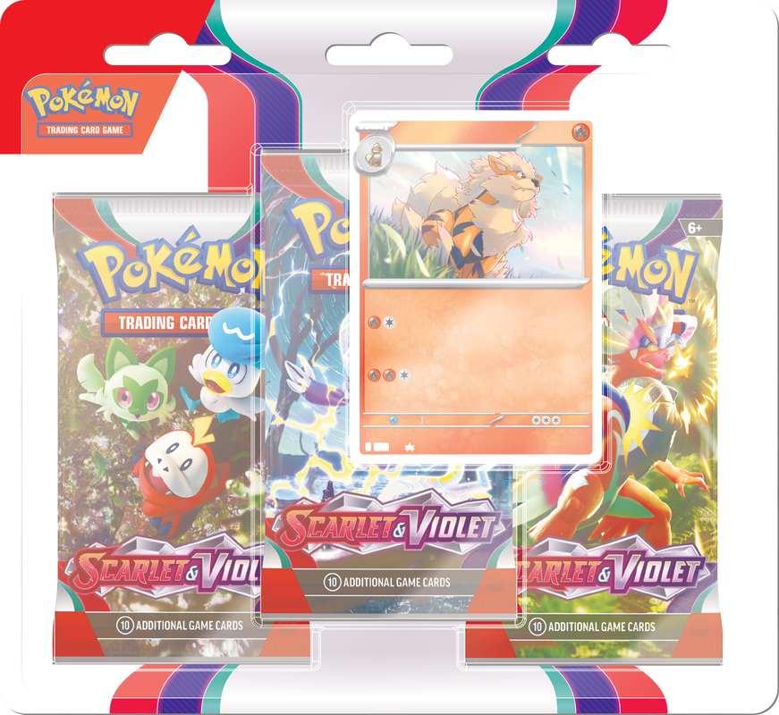 Pokemon TCG: SV1 Scarlet & Violet 3pk Blister