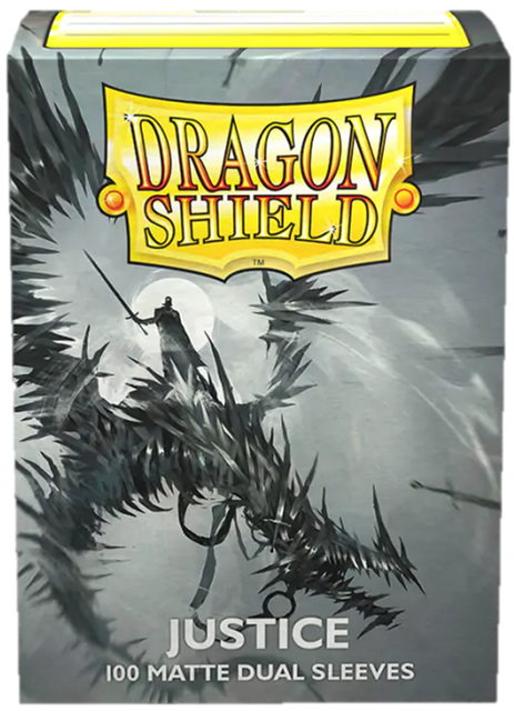 Dragon Shield Matte Dual Sleeves: 100CT Justice