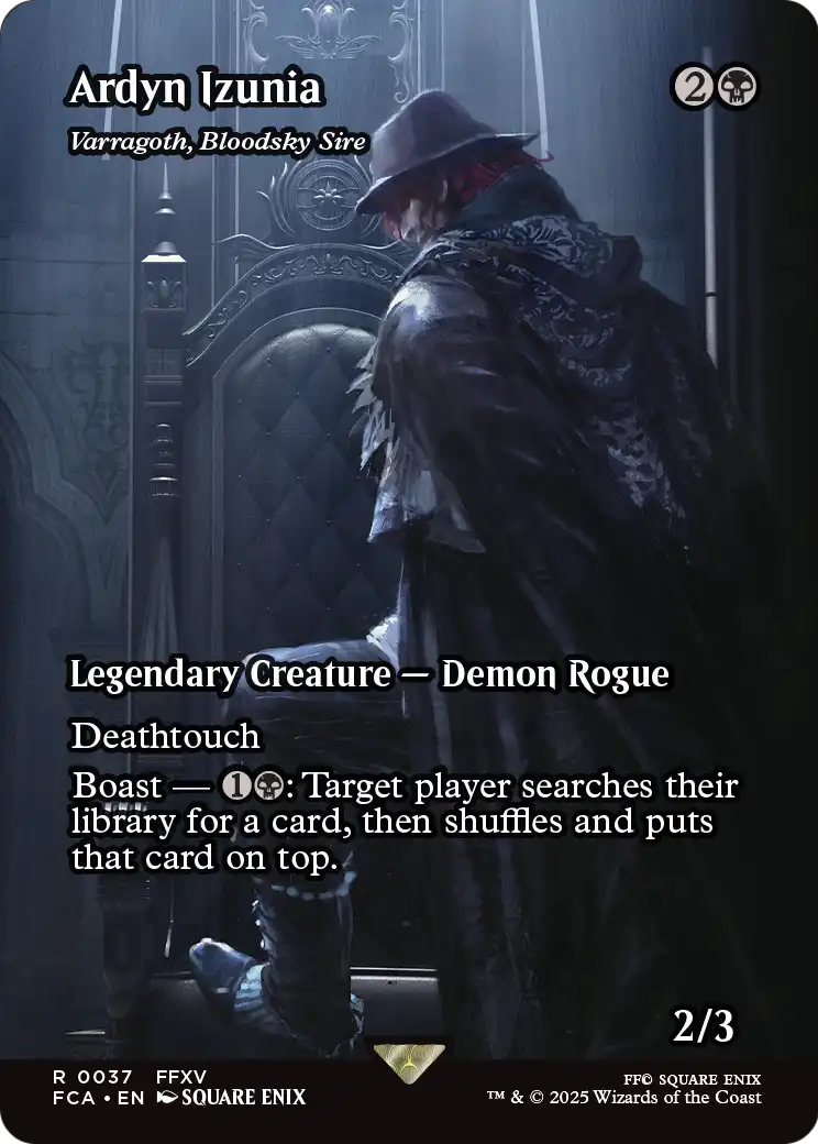 Ardyn Izunia - Varragoth, Bloodsky Sire (Showcase) (FCA-037) - FINAL FANTASY: Through the Ages / Ardyn Izunia (Borderless)