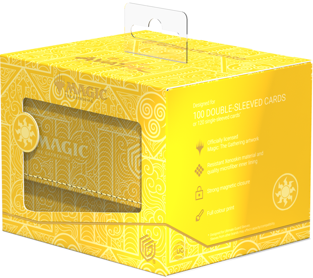 Ultimate Guard Deck Case Sidewinder 100+ Xenoskin MTG Avatar The Last Airbender: Mana Symbol White