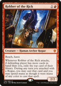 Robber of the Rich (PPELD-138) - Throne of Eldraine Promos Foil