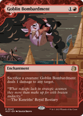 Goblin Bombardment (WOT-043) - Wilds of Eldraine: Enchanting Tales: (Showcase) (Borderless)