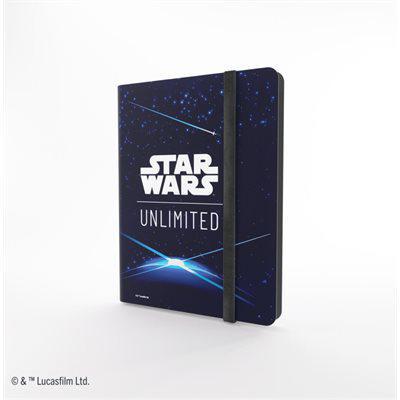 Star Wars Unlimited: 18 Pocket Album: Card Back Blue