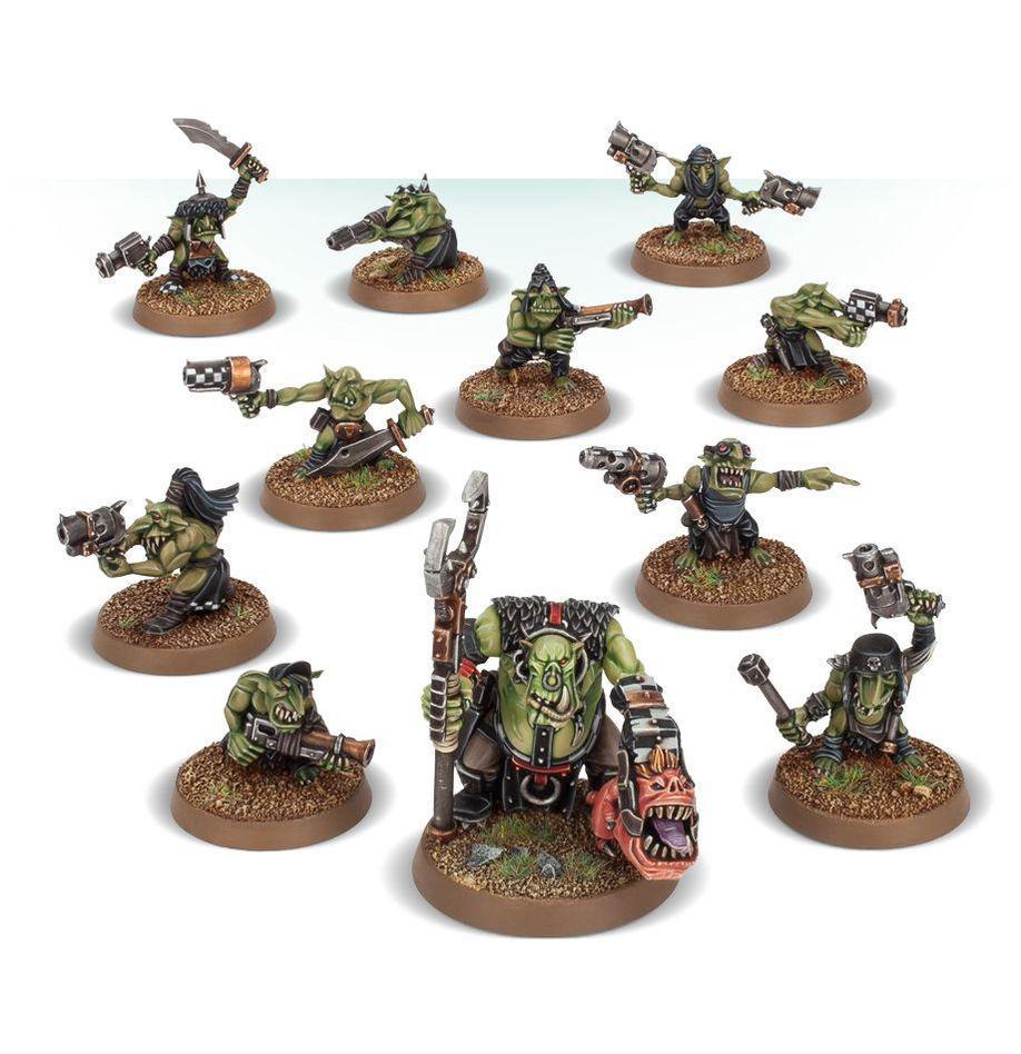 Warhammer 40k Orks, Runtherd and Gretchin