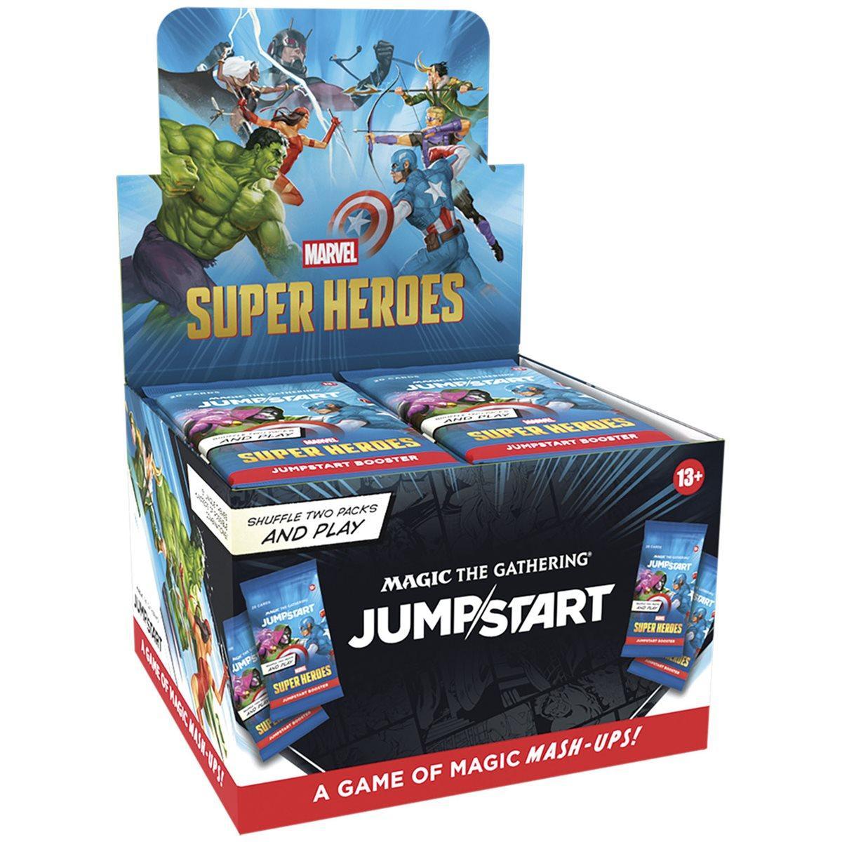 Magic The Gathering: Marvel Super Heroes Jumpstart Booster Box
