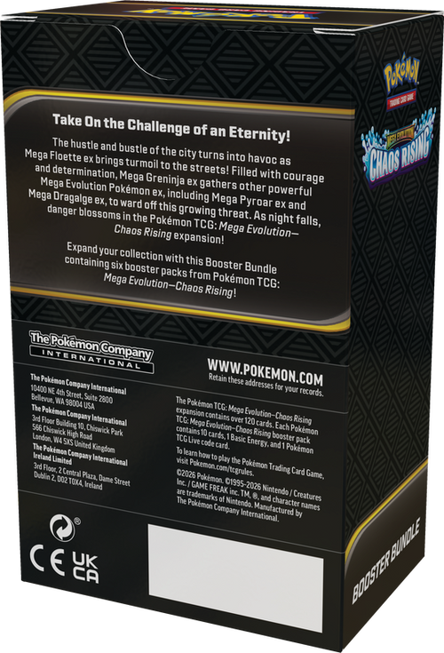 Pokemon TCG: Chaos Rising Booster Bundle