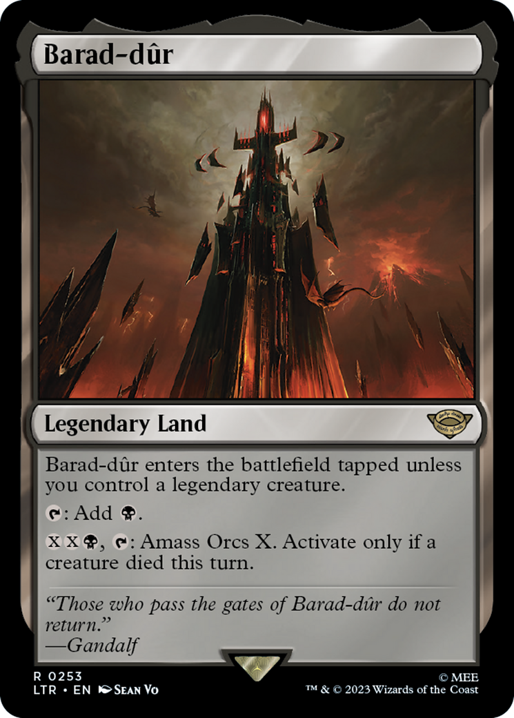 Barad-dur (LTR-253) - The Lord of the Rings: Tales of Middle-earth