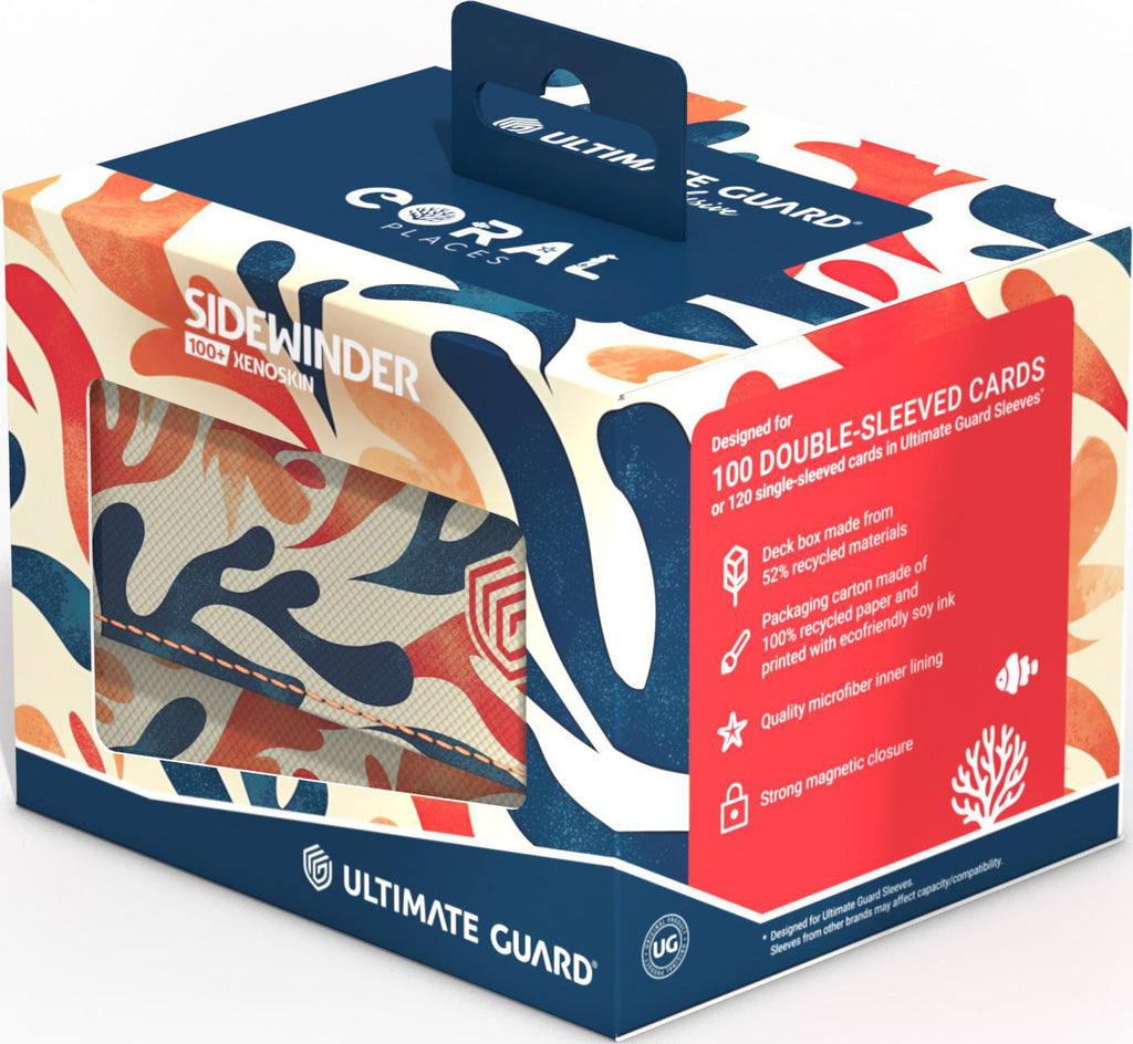 Ultimate Guard Deck Case Sidewinder 100+ Xenoskin Coral Places: Mellow Sea