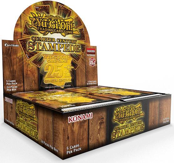 Yu-Gi-Oh TCG: Quarter Century Stampede Booster Box