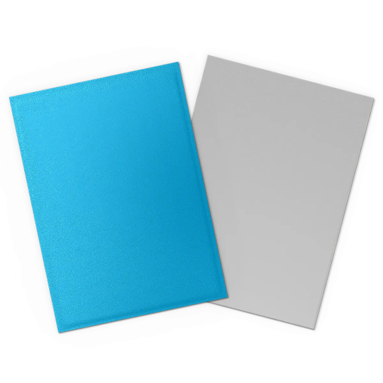 Dragon Shield Dual Matter Sleeves 100CT: Sky Blue / Silver