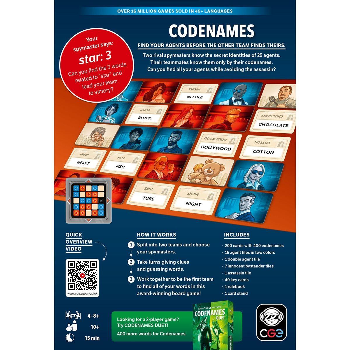 Codenames: New Edition