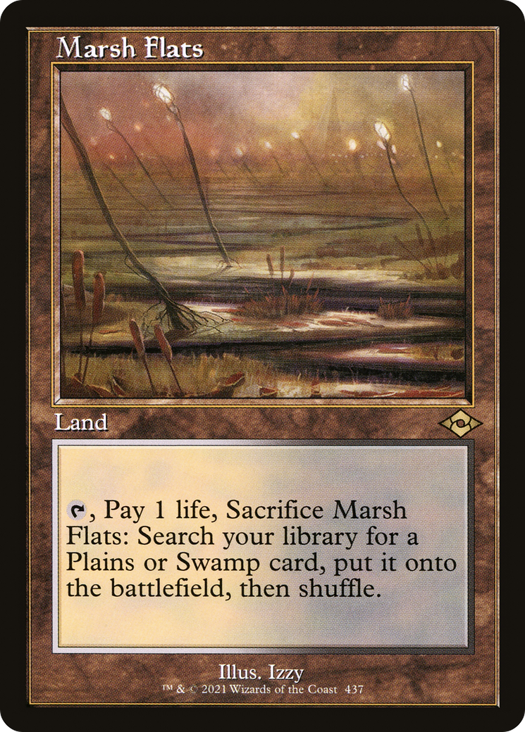 Marsh Flats (Retro Frame) (MH2-437) - Modern Horizons 2 Foil