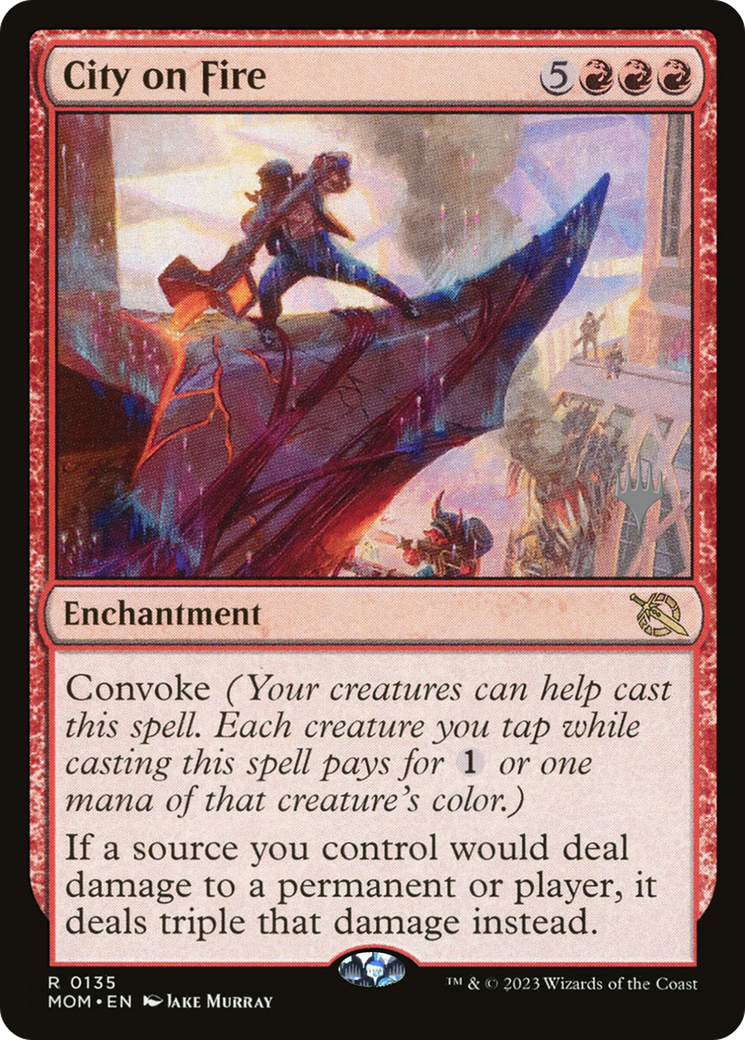 City on Fire (PPMOM-135) - March of the Machine Promos