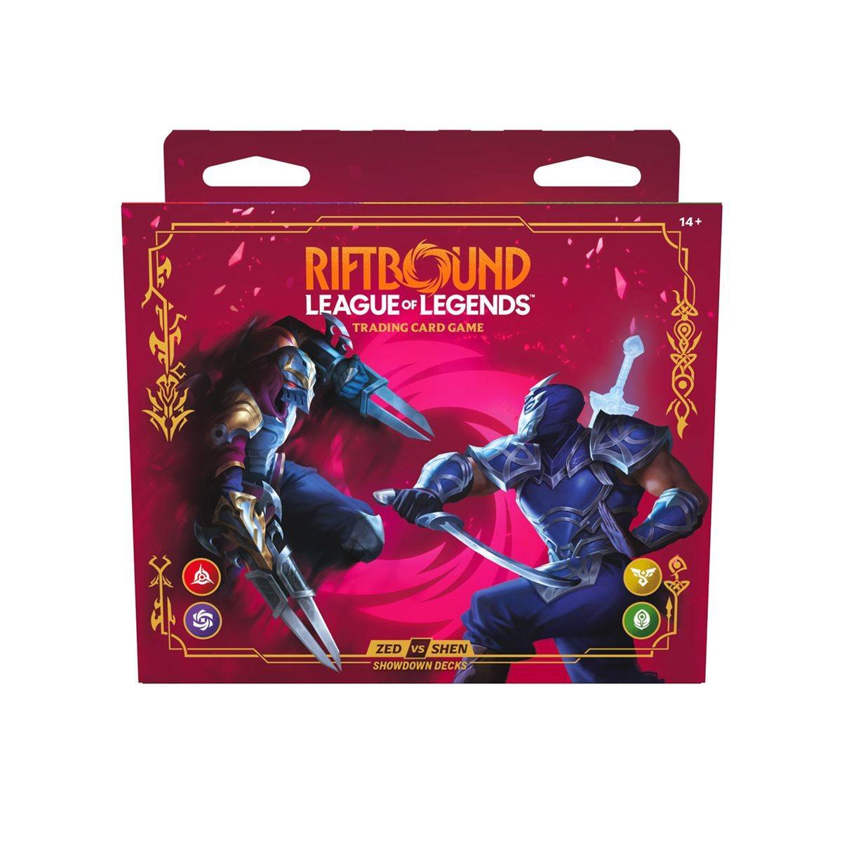 Riftbound League of Legends TCG: Vendetta Showdown Decks - Zed vs. Shen