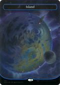 Island (492) (Borderless) (Galaxy Foil) (UNF-492) - Unfinity Foil