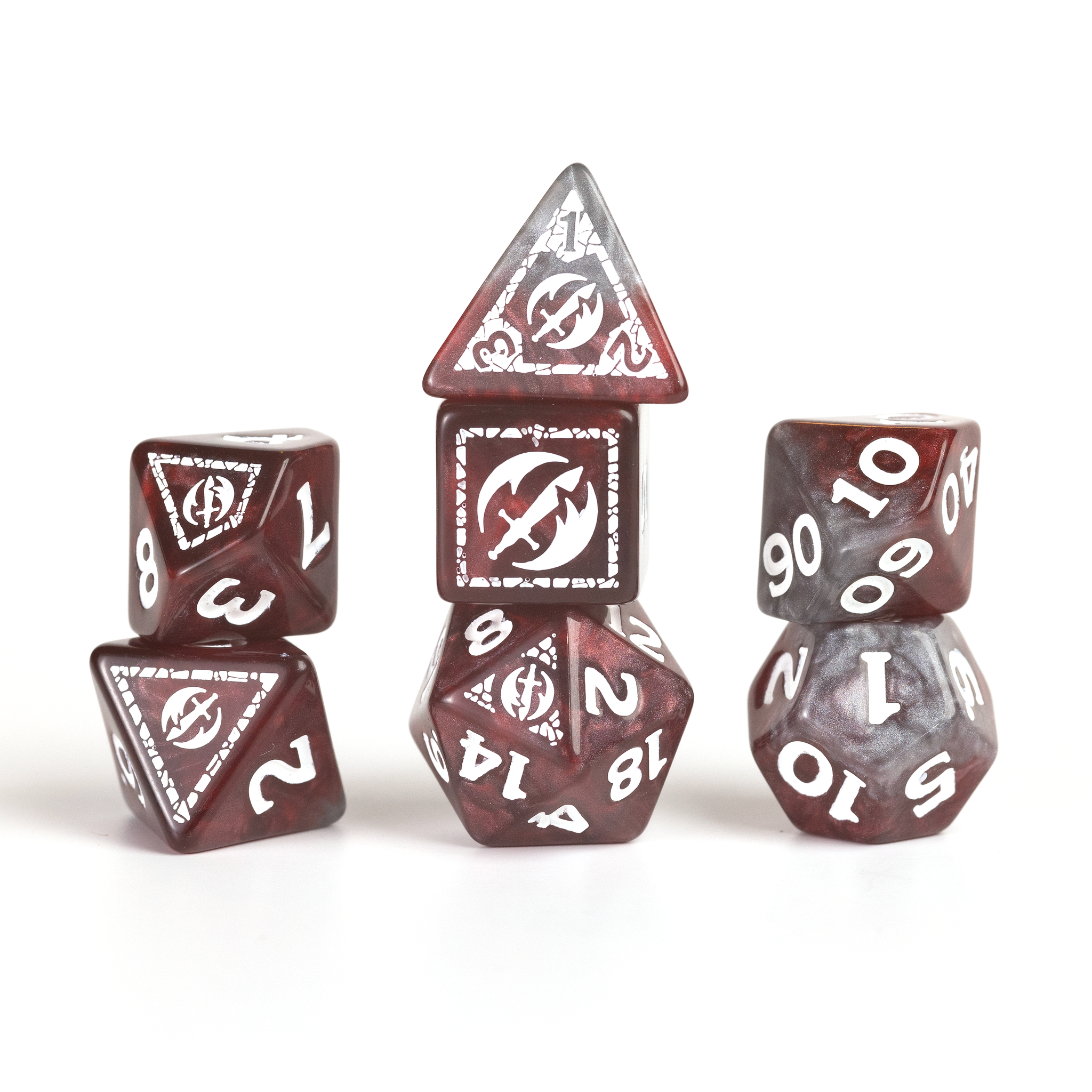 D&D Adventure Dice: Fighter Red