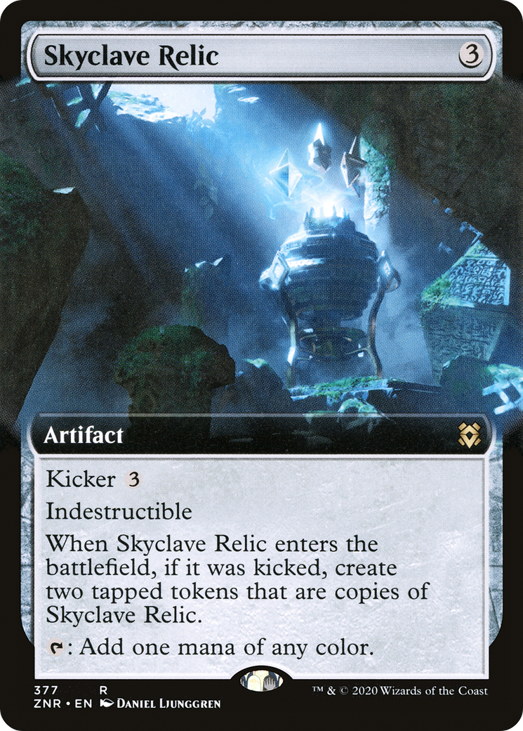 Skyclave Relic (Extended Art) (ZNR-377) - Zendikar Rising: (Extended Art)