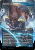 Volatile Stormdrake (Borderless) (MH3-329) - Modern Horizons 3