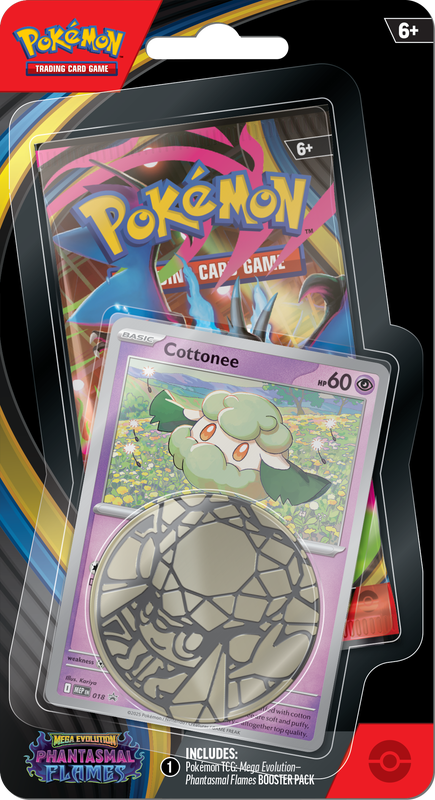 Pokemon TCG: Phantasmal Flames Checklane Blister