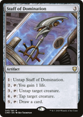 Staff of Domination (CMR-343) - Commander Legends
