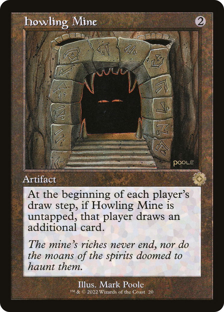 Howling Mine (BRR-020) - The Brothers' War Retro Artifacts Foil
