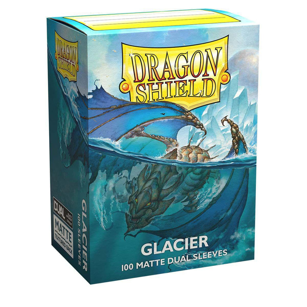 Dragon Shield Matte Dual Sleeves: 100 CT Glacier