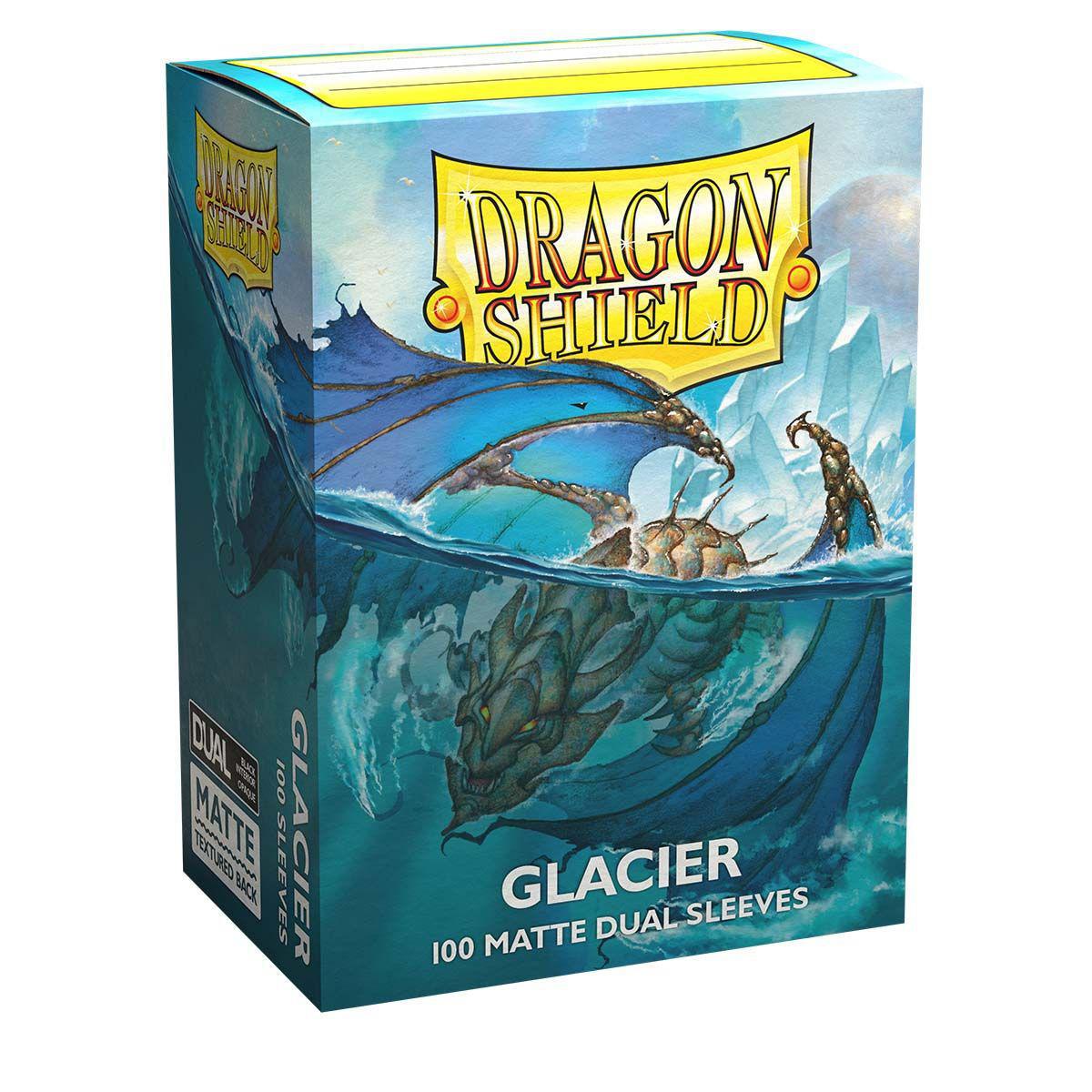 Dragon Shield Matte Dual Sleeves: 100 CT Glacier